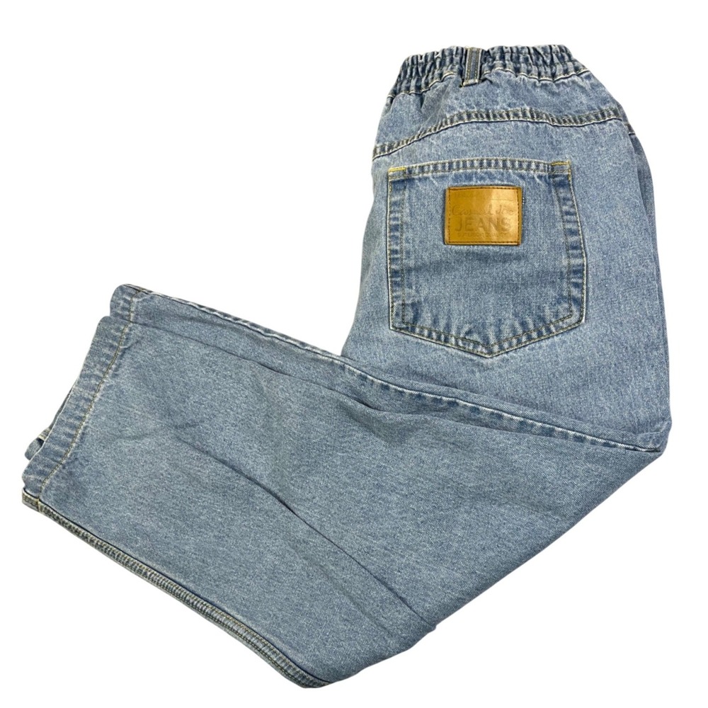 Haband Casual Joe Jeans Mens 34XS Light Wash Elastic Waist Straight‎ Leg Denim